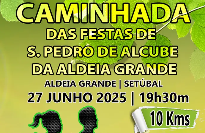 Caminhada das Festas de S. Pedro de Alcube da Aldeia Grande