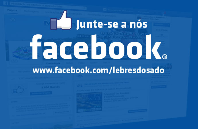 Junte-se a nós no Facebook